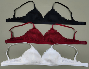 Womens Bonding Comfort Bra, No Wire Invisible Light Support Skin-Friendly Everyday Lingerie