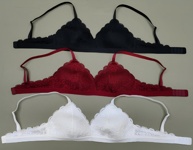 Womens Bonding Comfort Bra, No Wire Invisible Light Support Skin-Friendly Everyday Lingerie