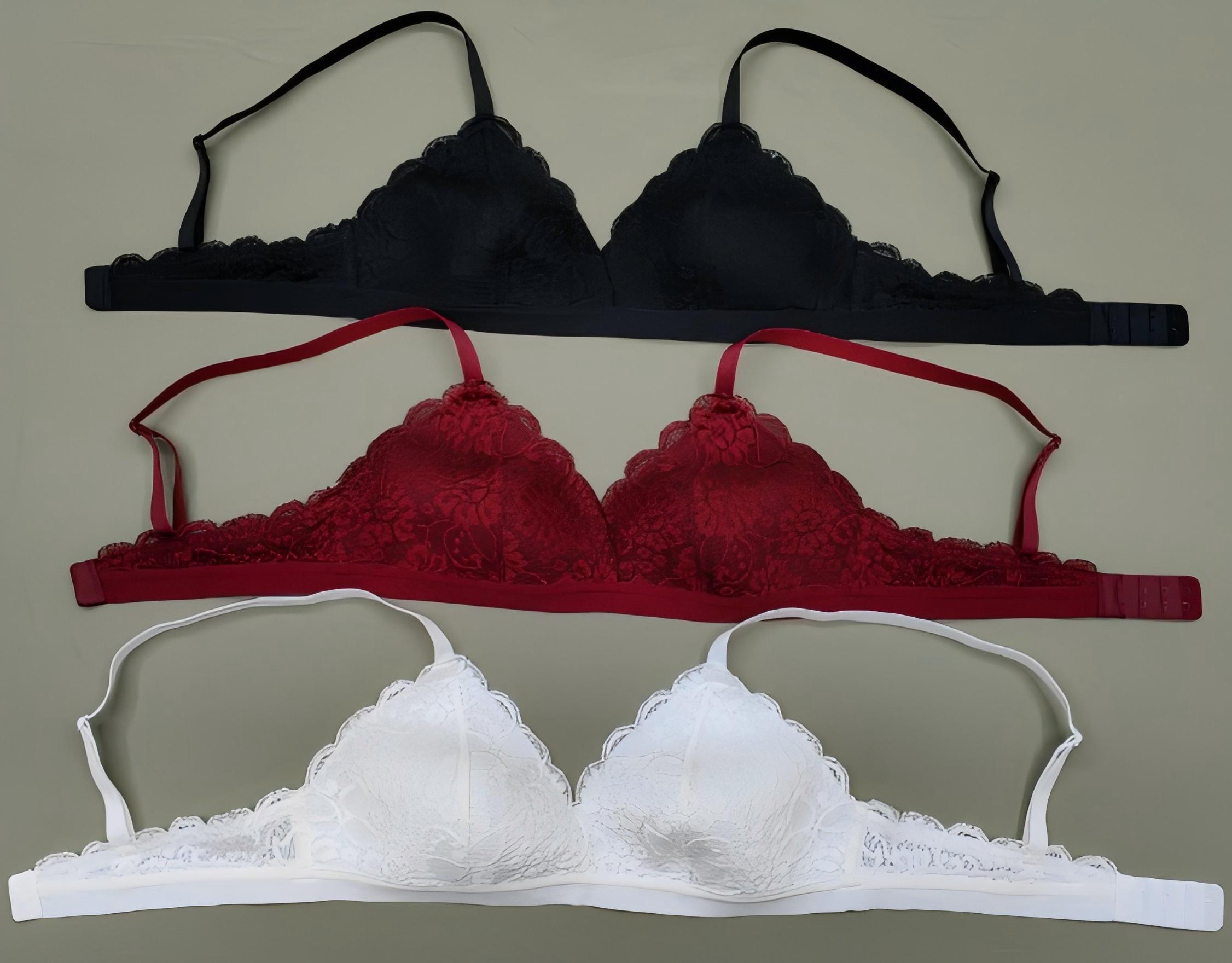 Womens Bonding Comfort Bra, No Wire Invisible Light Support Skin-Friendly Everyday Lingerie