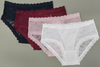 Ladies Lace Trim Underpants Comfort Daily Wear