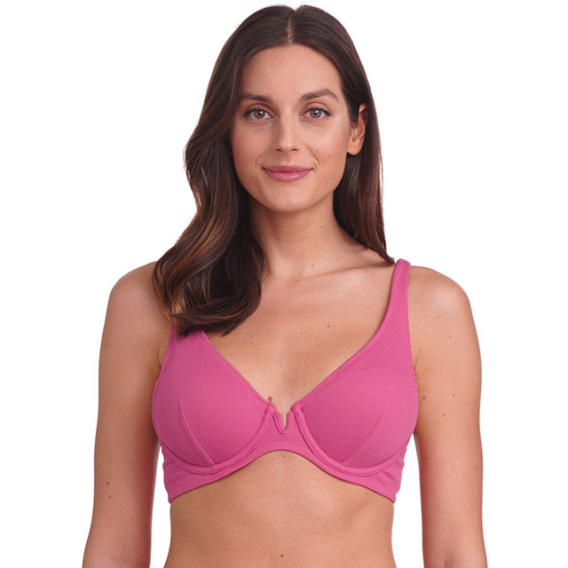 Women Classic Structured Recycled Polyester Fabric Swimming Bikini Set