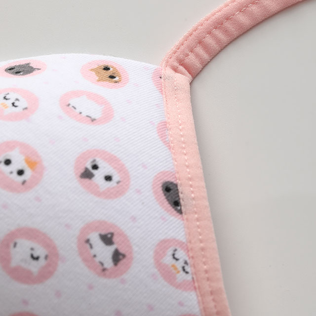 Girl’s Cute AOP Comfortable Wireless Bra