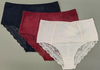 Mid Waist Ladies Briefs，Breathable Slim Fit Intimate Wear