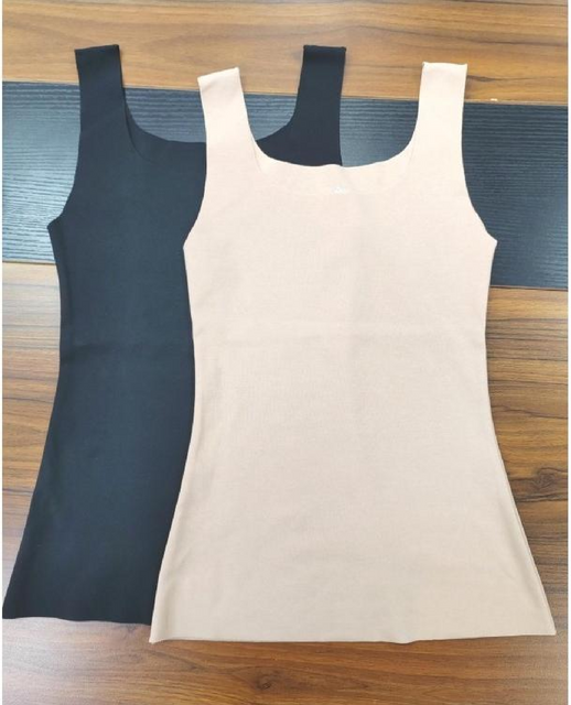 Soft Cotton Laser Cut Tank Top Breathable Daily Wear