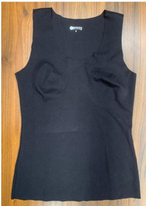 Breathable Cotton Laser Cut Tank Top Lightweight Daily Wear
