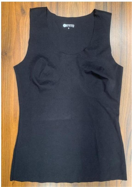 Breathable Cotton Laser Cut Tank Top Lightweight Daily Wear
