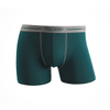 Men Plain Comfortable Cotton Boxer with Logo Waist Band