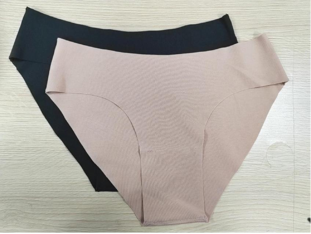 Seamless Cotton Laser Cut Brazilian Briefs Daily Wear