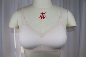 Seamless Bonding Bra with Adjustable Straps for Perfect Fit
